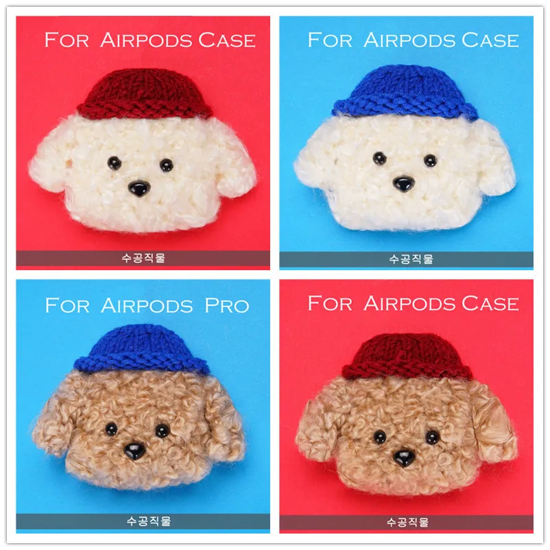 Плюшевый чехол для Airpods Pro беспроводной Bluetooth Apple Air Pods pro 3 аксессуары зарядная