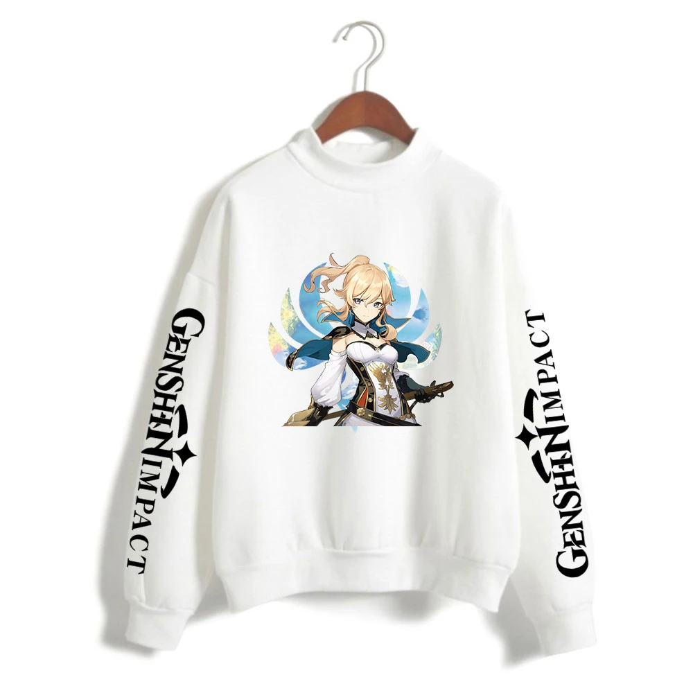 

Genshin Impact Sweatshirt Anime Game Hedgerow Unisex Hoodie O-Neck Cotton Hooded Pullovers Teenage Boys Girls Harajuku Tops