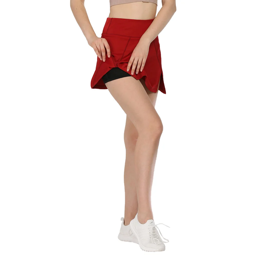 Детская Спортивная юбка для девочек Шорты Эластичная теннисная трапециевидной