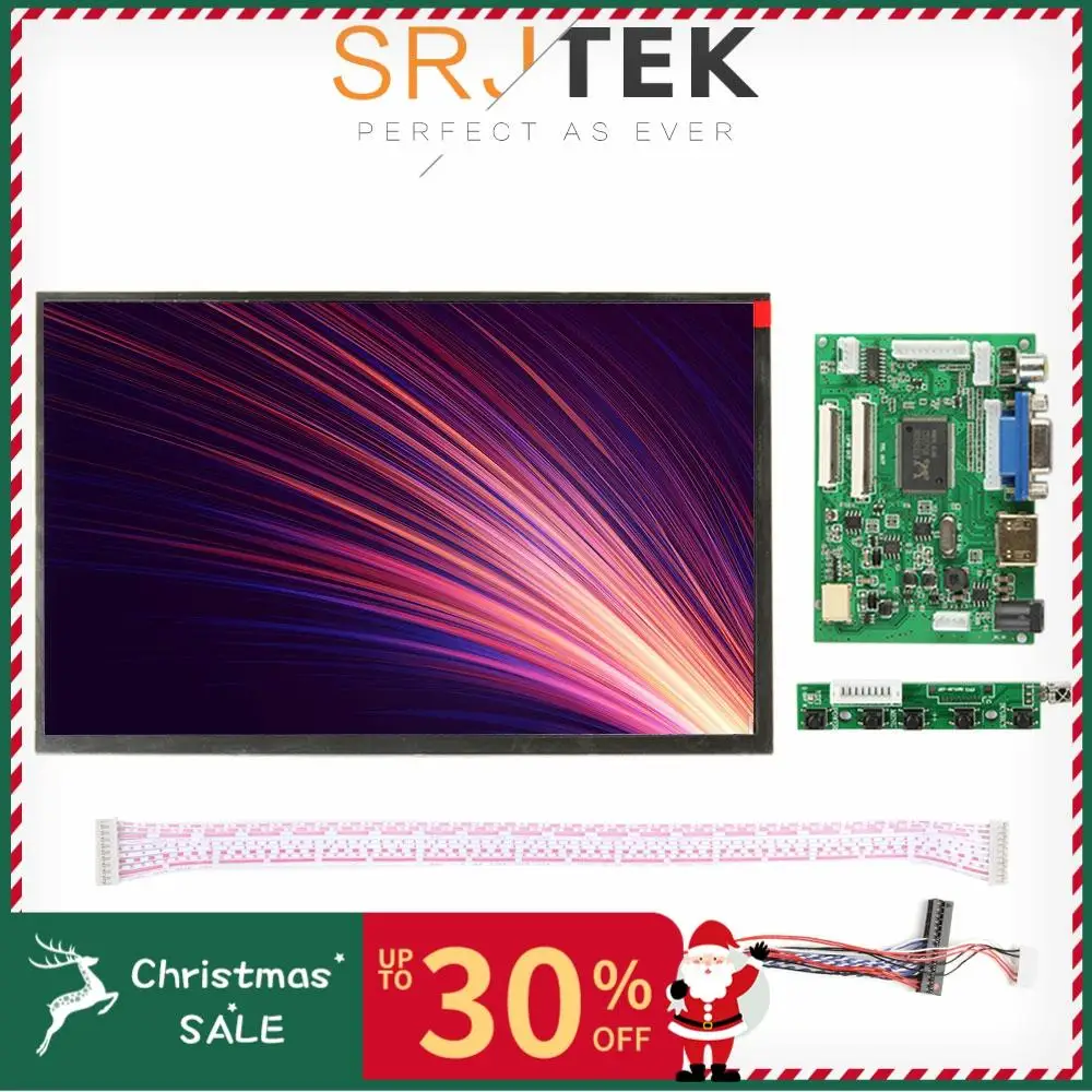 10,1 ips для Raspberry Pi монитор 1280*800 TFT HSD101PWW1 ЖК-дисплей удаленный драйвер платы HDMI 2AV VGA N101ICG-L21