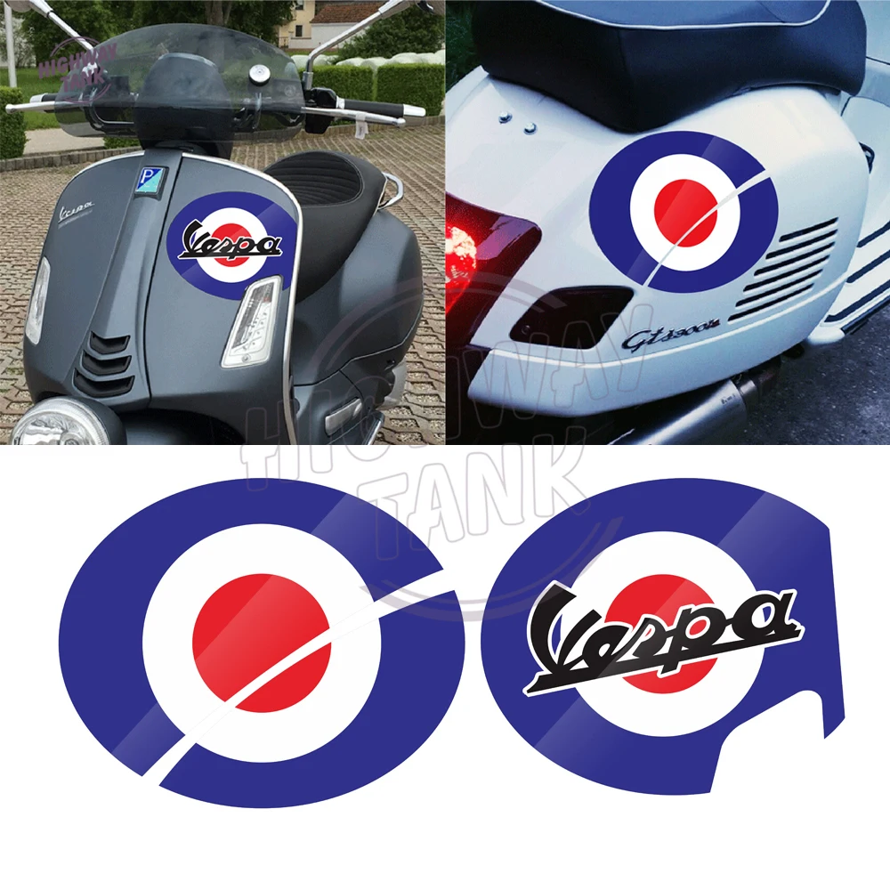 

Наклейка для мотоцикла № 6, чехол для Piaggio Vespa Series II Sei days GTS 300 Super