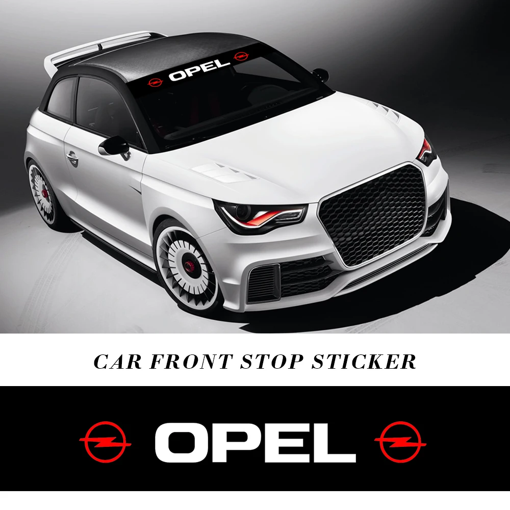 

1PC Car Front Window Glass Sunshade And Windshield Vinyl Sticker Car Stlying For Opel Astra H G J Corsa No3 Magentis Borrego's