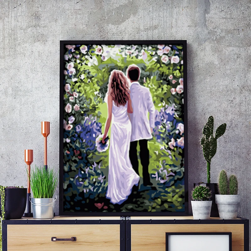 Раскраска по номерам сделай сам для мужчин и женщин Раскрашивание с помощью