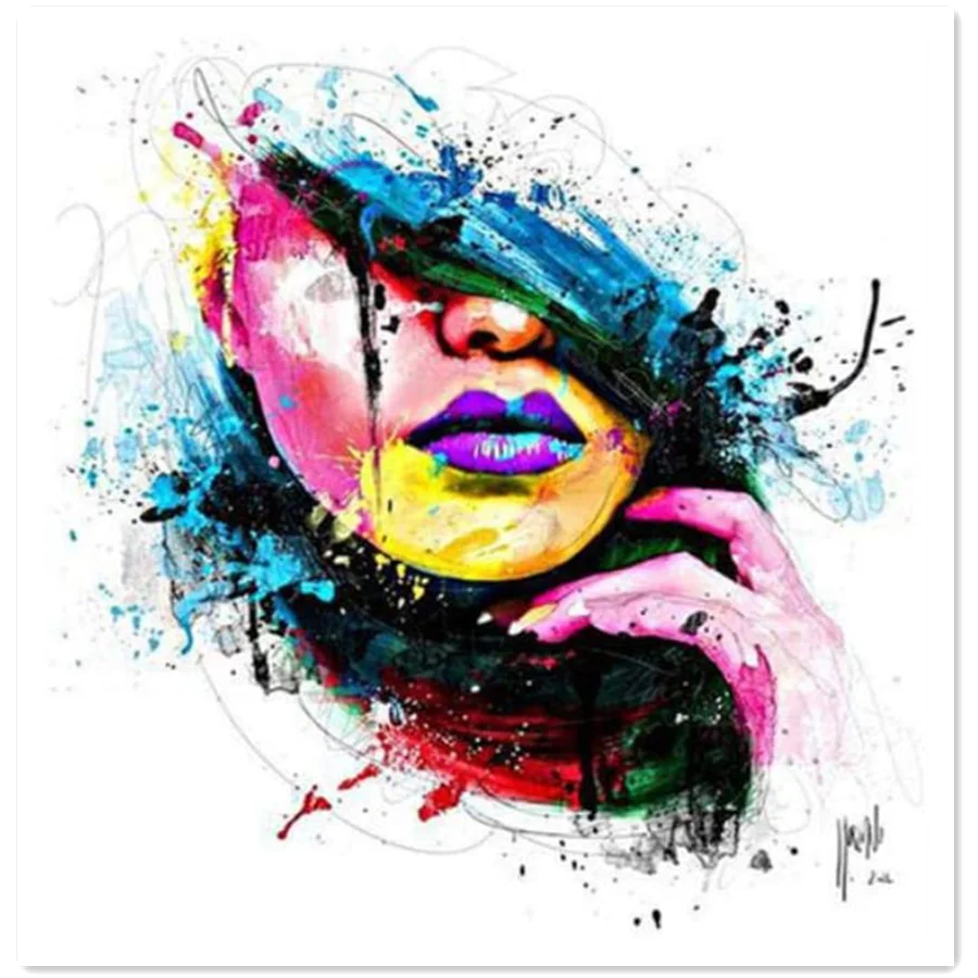 

40x50 см каллиграфии и живопись Цвет женские Diy картина по номерам акриловые дома Арт Декор