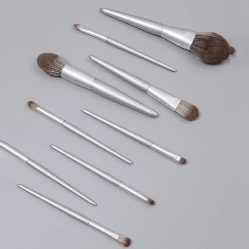 

9Pcs/Set Makeup Brush Set Foundation Face Powder Blush Eyeshadow Brushes Makeup Brush Kit