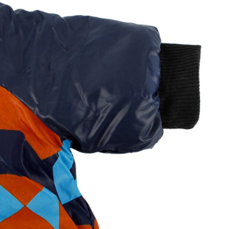 Модные теплые пуховые пальто с четырьмя ножками для домашних собак зимнее