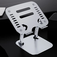 laptop stand metal foldable portable support adjustable notebook tablet mobile phone holder for macbook computers
