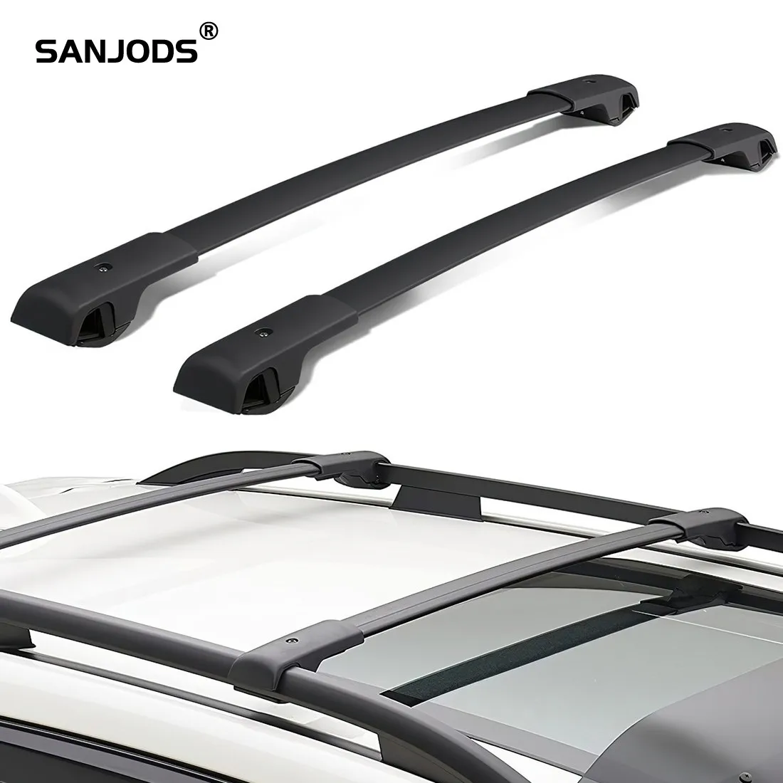 Багажник на крышу SANJODS для Subaru Forester 2014 2015 2016 2017 2018 алюминиевый багажник поперечная