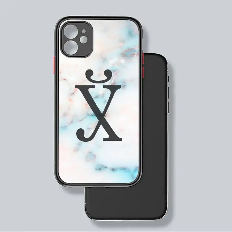 

Pink marble Russian text Phone Case black matte transparent For iPhone 7 8 x xs xr 11 12 pro plus mini max Clear Funda