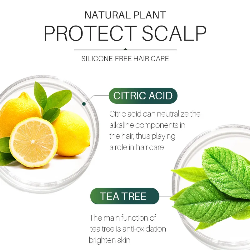 Tea Tree Anti-dandruff Shampoo Improve for Dry Itchy Flaky Scalp Refreshing Nourishing Oil Control Promote Healthy Strong Hair | Красота и