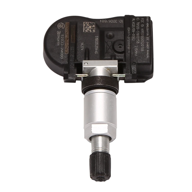 Датчик давления в шинах 4X TPMS 52933-2M000 для Hyundai акцентная Соната Kia Forte Optima Sorento Soul |