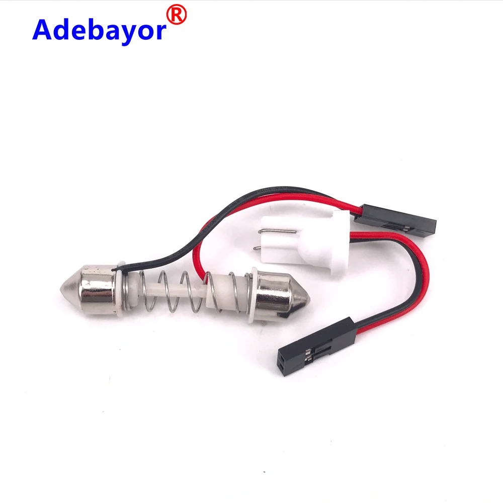 4 шт. SMD 2835 Светодиодный купольный панельный светильник для салона автомобиля