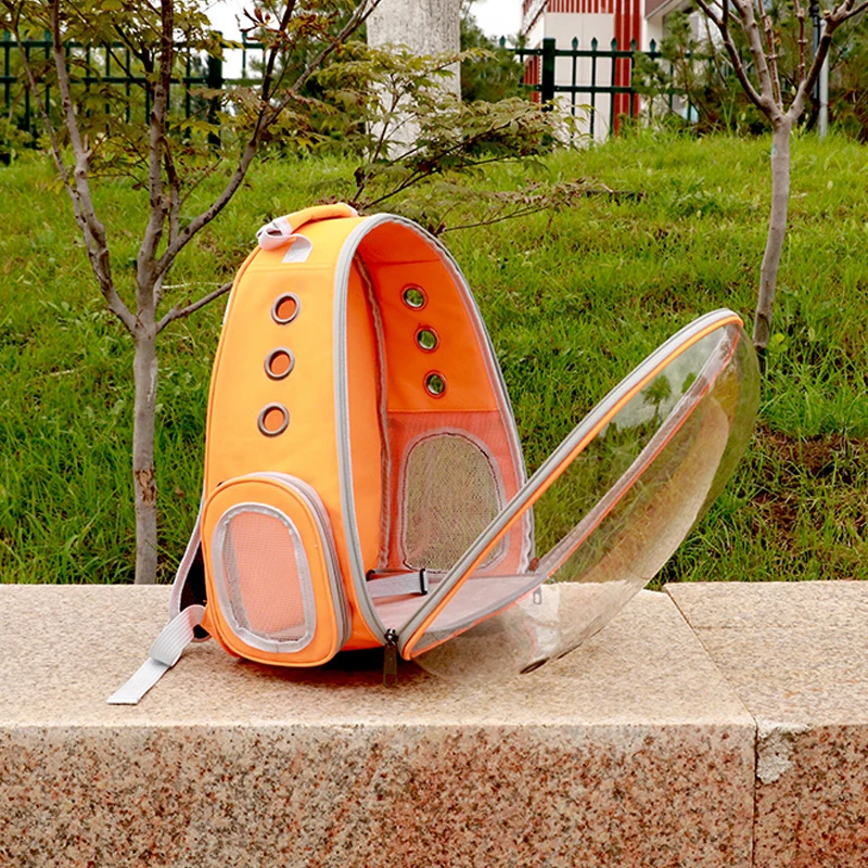 

SKTN Breathable Pet Carrier Bag Gatos Dog Cat Bag Basket Portable Outdoor Travel Cat Backpack Carrying Cage Pet Supplies Mascota