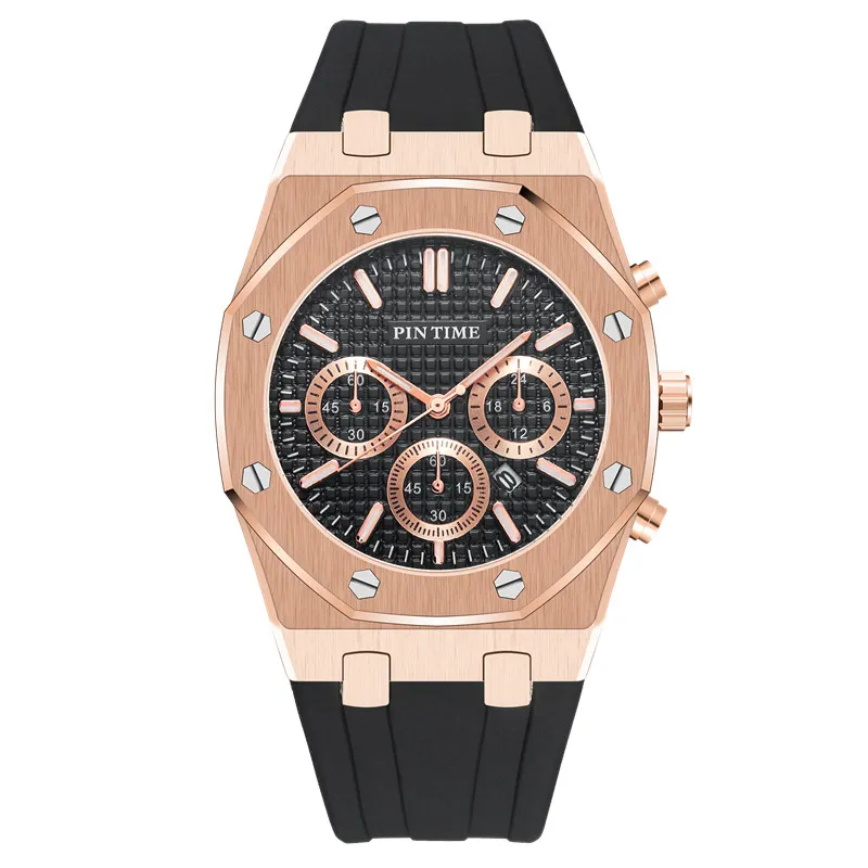 

PINTIME Sport Watch Men Silicone Waterproof Mens Watches Top Brand Luxury Gold Army Military Quartz Male Watch Relogio Masculino