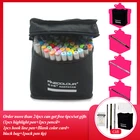 Маркеры для каллиграфии Finecolour EF101, на спиртовой основе, двусторонние, 160 цветов