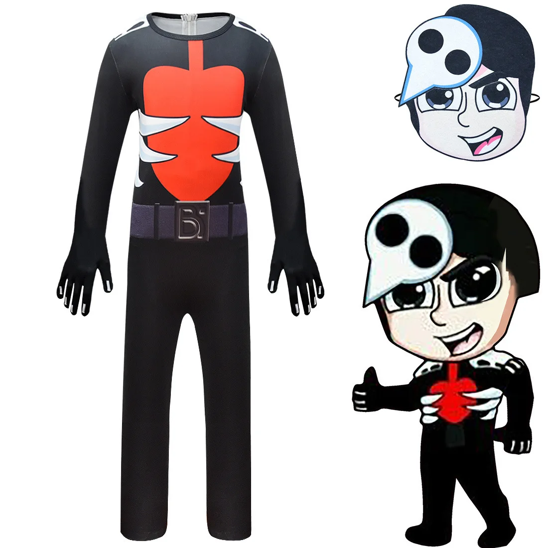 Детский костюм на Хэллоуин команда Косплей Одежда для мальчиков Wgf Lyo От 4 до 11 лет
