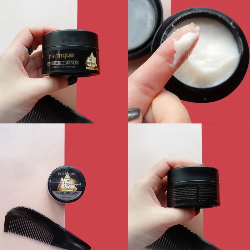 New Magical Treatment Hair Mask 5-Seconds Repairs Damage Hairinque Moisturizing Nourishing Restore Soft Care | Красота и здоровье