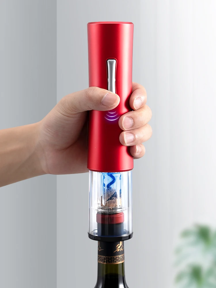 

Automatic Electric Wine Opener Battery Portable Personality Beautiful Wine Opener Creative Funny Sacacorchos Corkscrew LH50KP