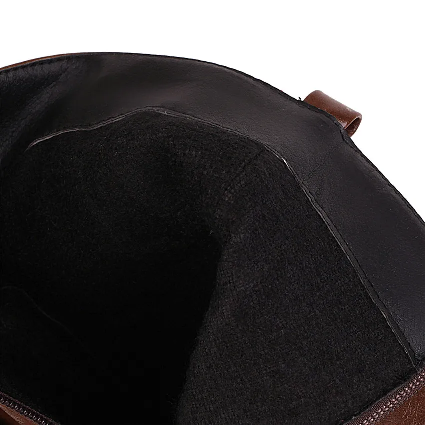 

Spring Autumn High Heels Women Ankle Boots High Heel Shoes Woman Short Boots Small Plus Size 33 - 41 42 43