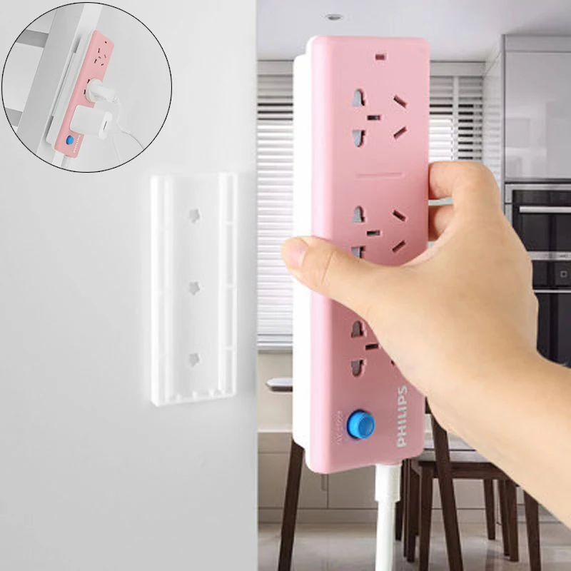 Настенный держатель провода питания без пуансона многофункциональный