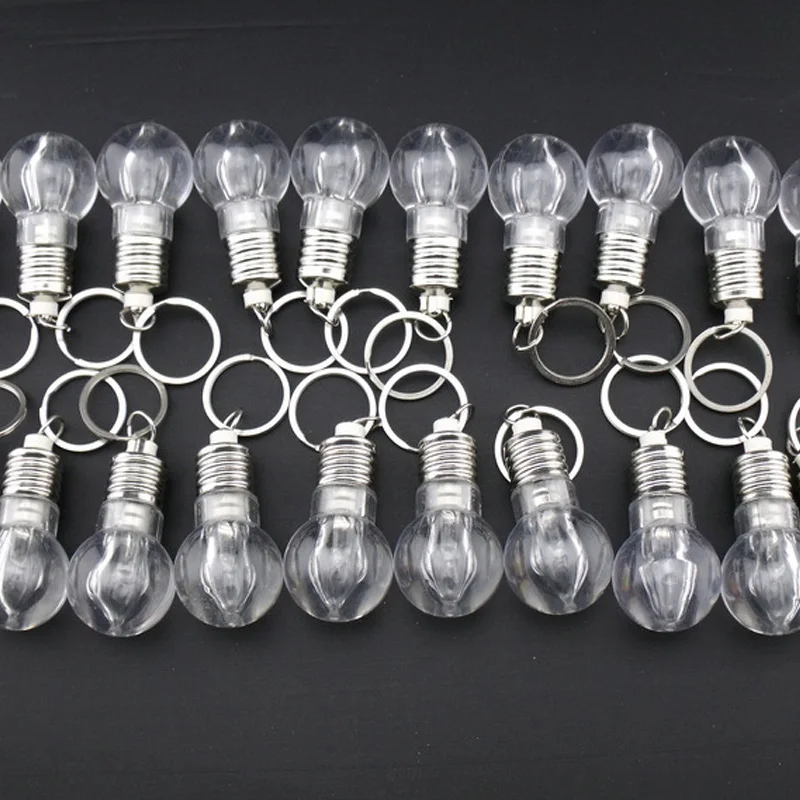 

LED Bulb Keychain Pendant Mini Bulbtorch Keyring Flash Light Lamp QP2