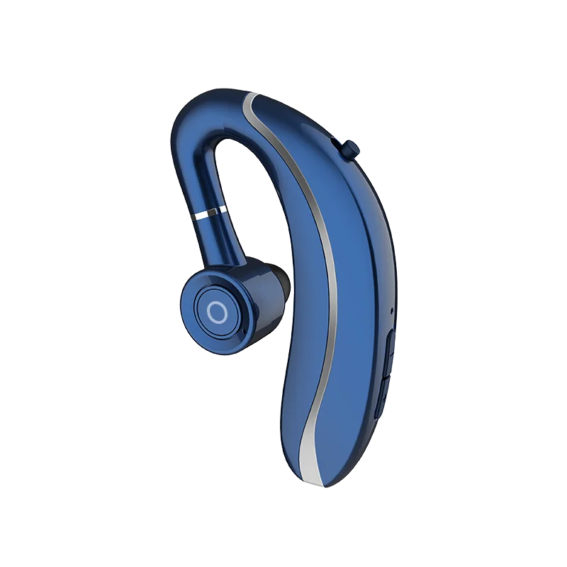 blue Q10 беспроводной наушник для вождения, ушные крючки, Bluetooth наушники, 210 мА/ч, одиночный, Handfree, с микрофоном, для Iphone11, samsung, HUAWEI, все - Цвет: blue