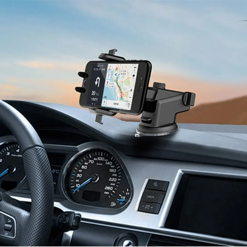 

Universal Car Air Vent Mount Front Glass Sucker Desk Stand Holder for Phone 3-6.5 inches