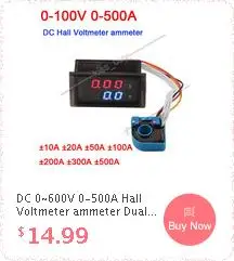 DC 200V 0-500A кулометр измерителль батарея монитор Напряжение Ток Мощность литий-ионный Lipo Lifepo4 LTO тестер кислотности
