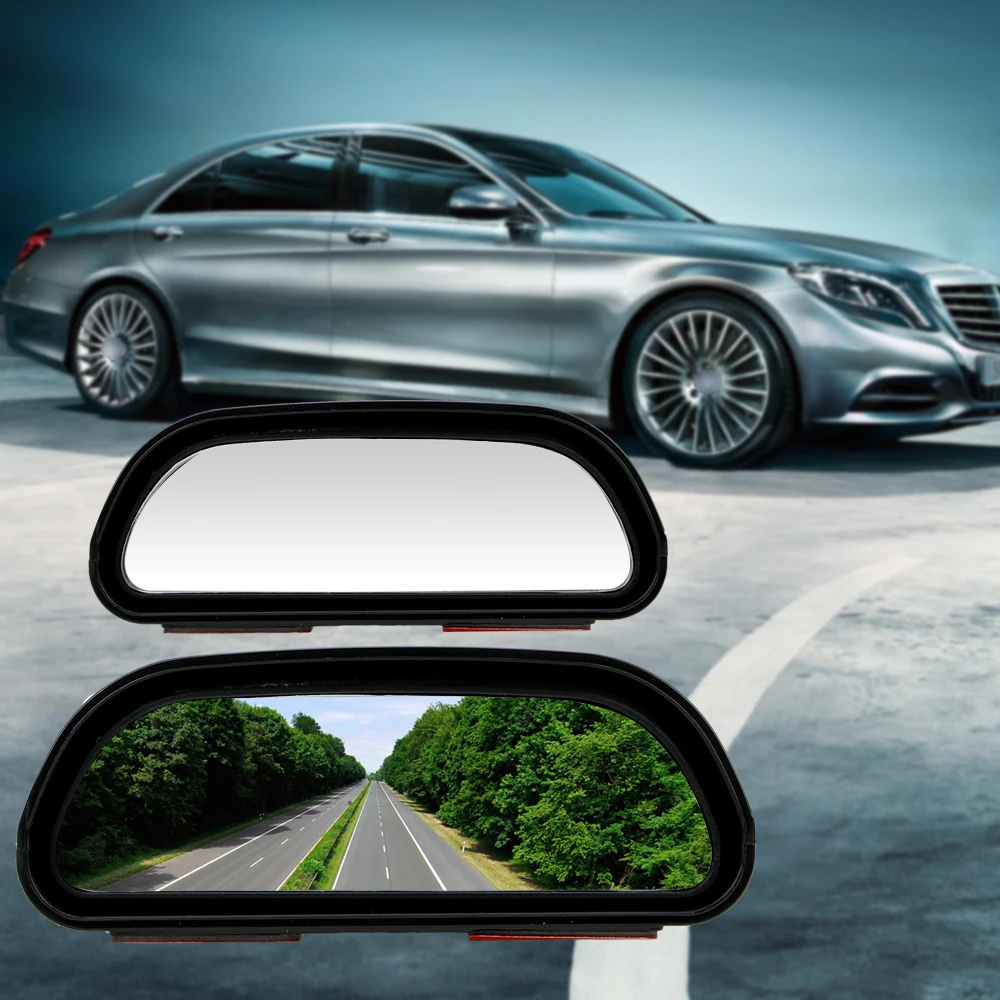 

For Car Vehicle Side Blindspot Universal Adjustable Auxiliary Rearview Blind Spot Mirror Car Rear View Convex Mirror