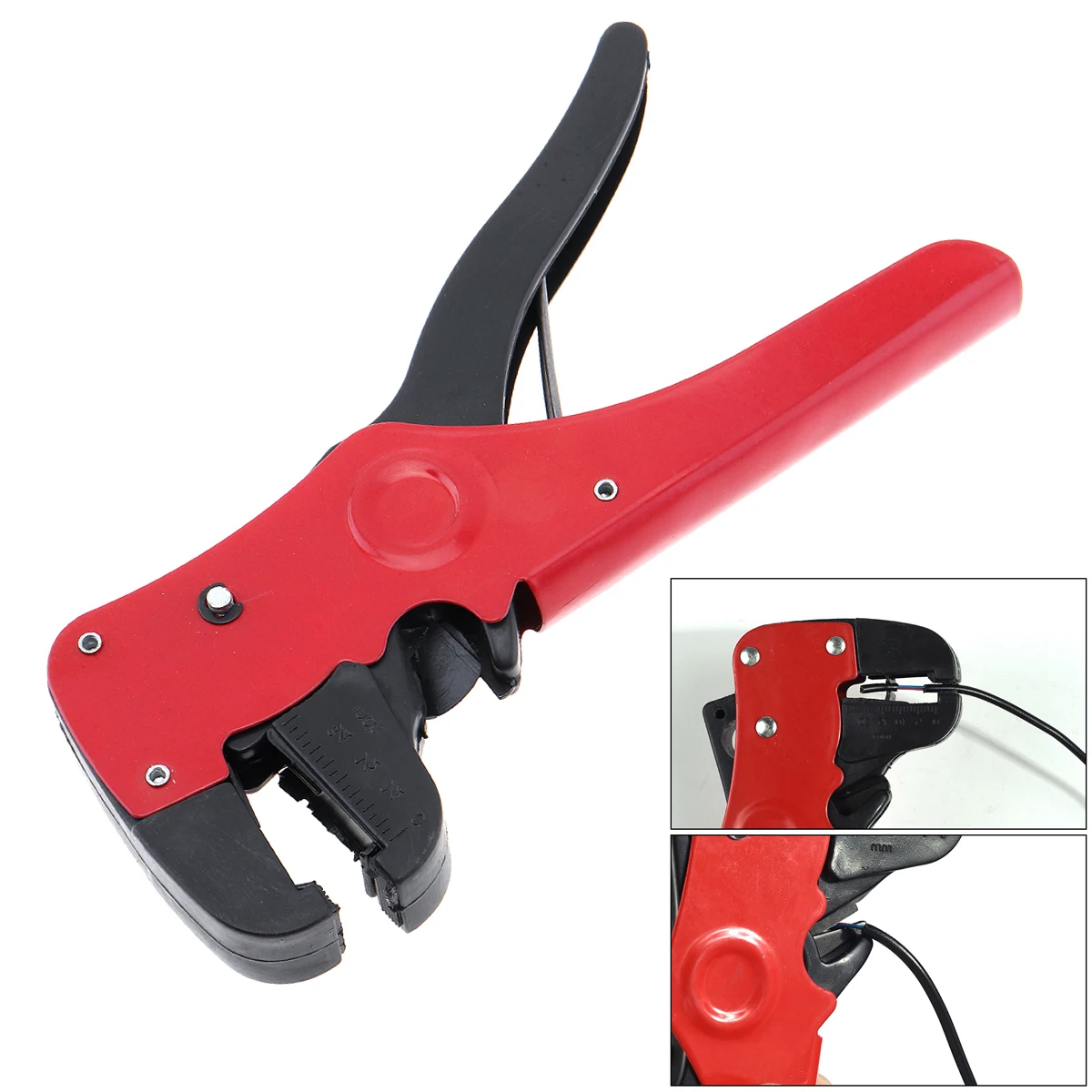 

6.5 Inch Portable Multifunctional Stripper Wire Cutter Duckbill Type with Reset Spring for Trimming Stripping Cable Wires