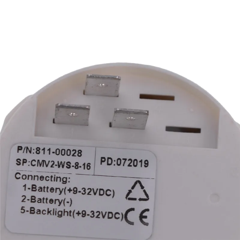 52 мм Морской вольтметр 8-16 / 16-32 вольт для автофургона автомобиля лодки мотоцикла