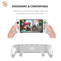 for nintendo switch oled host protective shell handle grip case with bracket handgrip stand for nintendo switch accessories