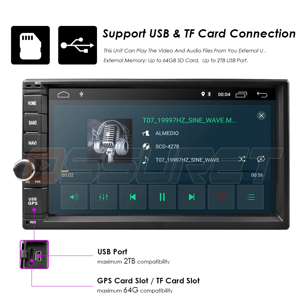 2g ram android 9,0 автомобильный dvd для nissan qashqai x-trail almera Note, Juke Универсальный мультимедийный автомобильный gps-навигатор
