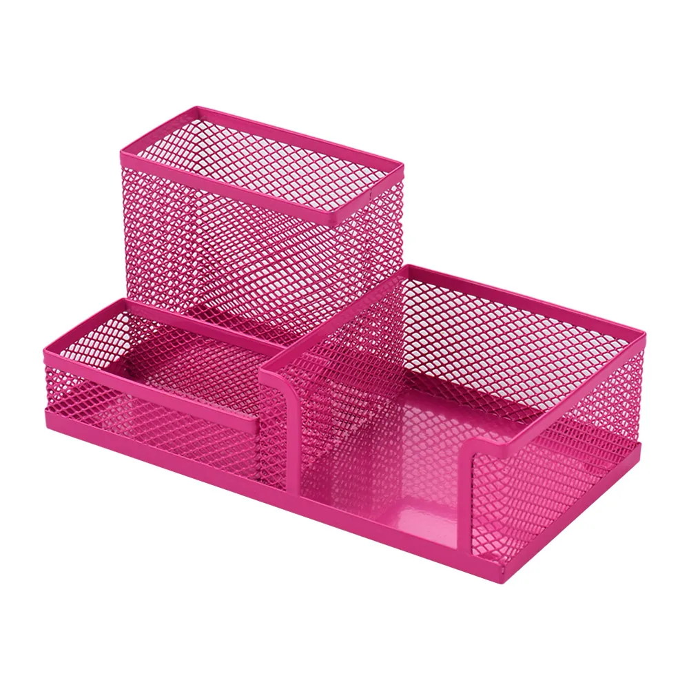 Многофункциональный настольный органайзер для хранения 3 шт. сетчатый