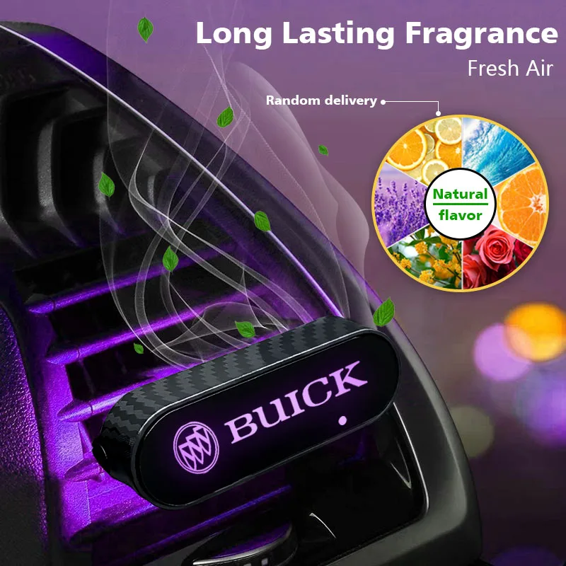 

Car Air Outlet Decorative Atmosphere Aromatherapy Lamp for Buick Enclave Regal Lacrosse Encore Excelle Envision Car Accessories