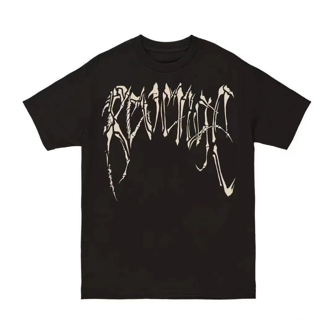 

Skull Black Heavyweight 100% cotton T-shirt