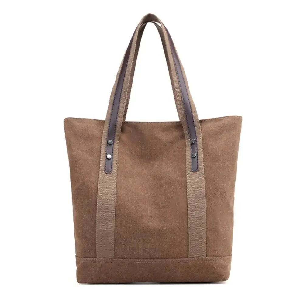 

Transer 2019 New Women Foldable Reusable Shopping Bag Eco Handbag Beach Bag Big Capacity Casual Canvas Shoulder BagTote
