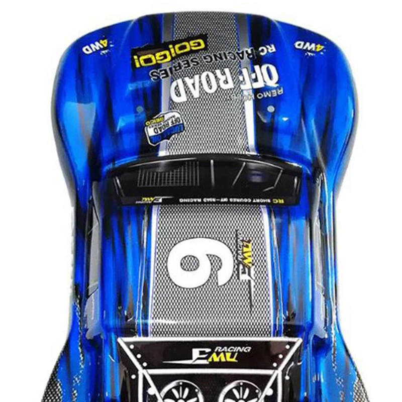 Пластиковый корпус для автомобиля 2 шт. Ремо M0280 1/10 HQ 727 4X4 Traxxas SCX10-красный и синий |