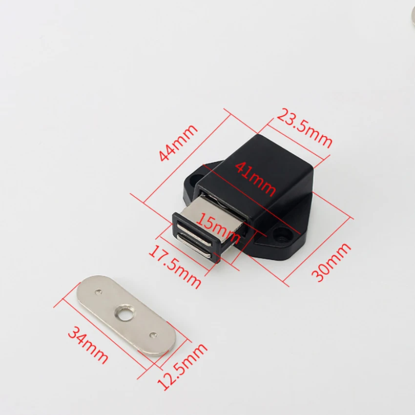 

Двойные/одинарные открытые защелки для шкафа, дверные защелки шкафа, стопор, Магнитные защелки, петли для книжного шкафа