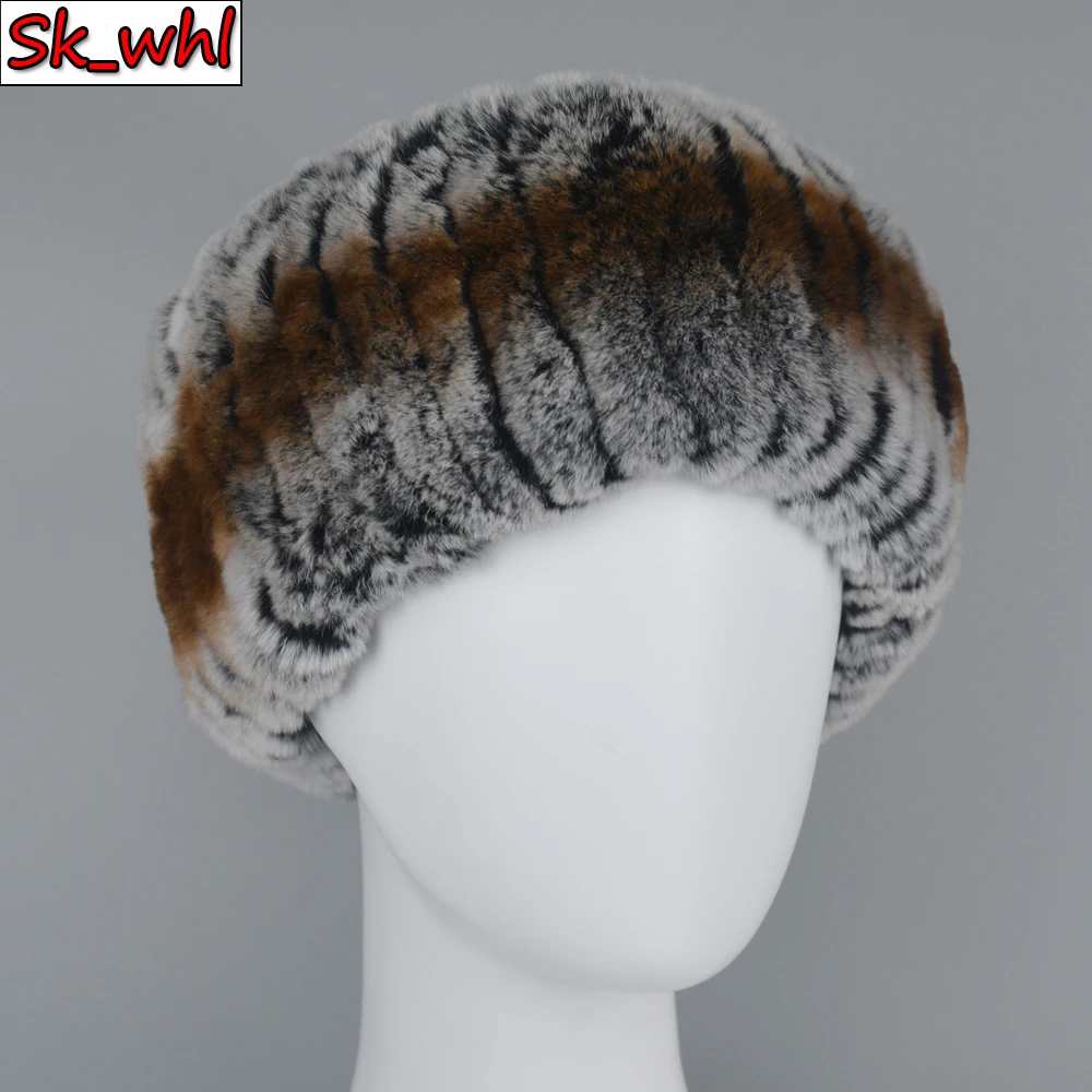 

Winter Warm Women Real Rex Rabbit Fur Headbands Lady Good Quality Real Rex Rabbit Fur Scarf Natural Rex Rabbit Fur Ring Scarves