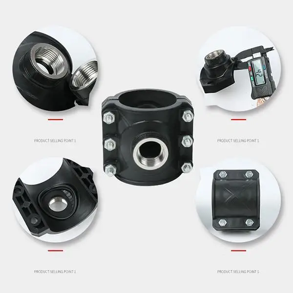 Зажим седельный дренажный клапан RO водосточная труба зажимное седло клапанные