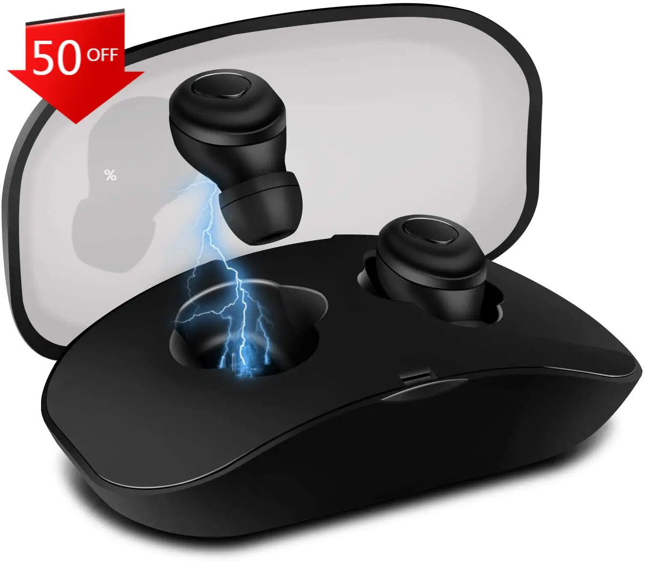 Bluetooth наушники со встроенным микрофоном HD стерео звук с глубокими басами для