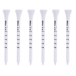 50 шт., деревянные футболки для гольфа, 83 мм