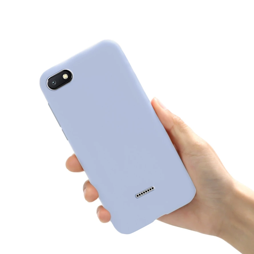 Лаванда Простой чехол для Xiaomi redmi 6A силиконовый 3D прозрачный мягкий ТПУ чехол для Xiaomi redmi 6A A6 глобальная версия - Цвет: Лаванда