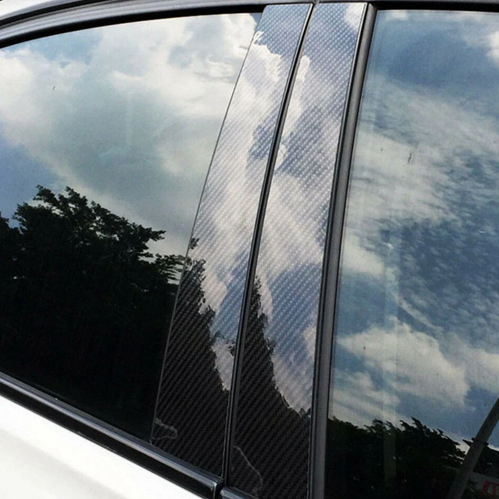 

Multipurpose 5CM*1M Car Sticker Carbon Fiber Rubber Edge Guard Strip Door Sill Protector Wholesale
