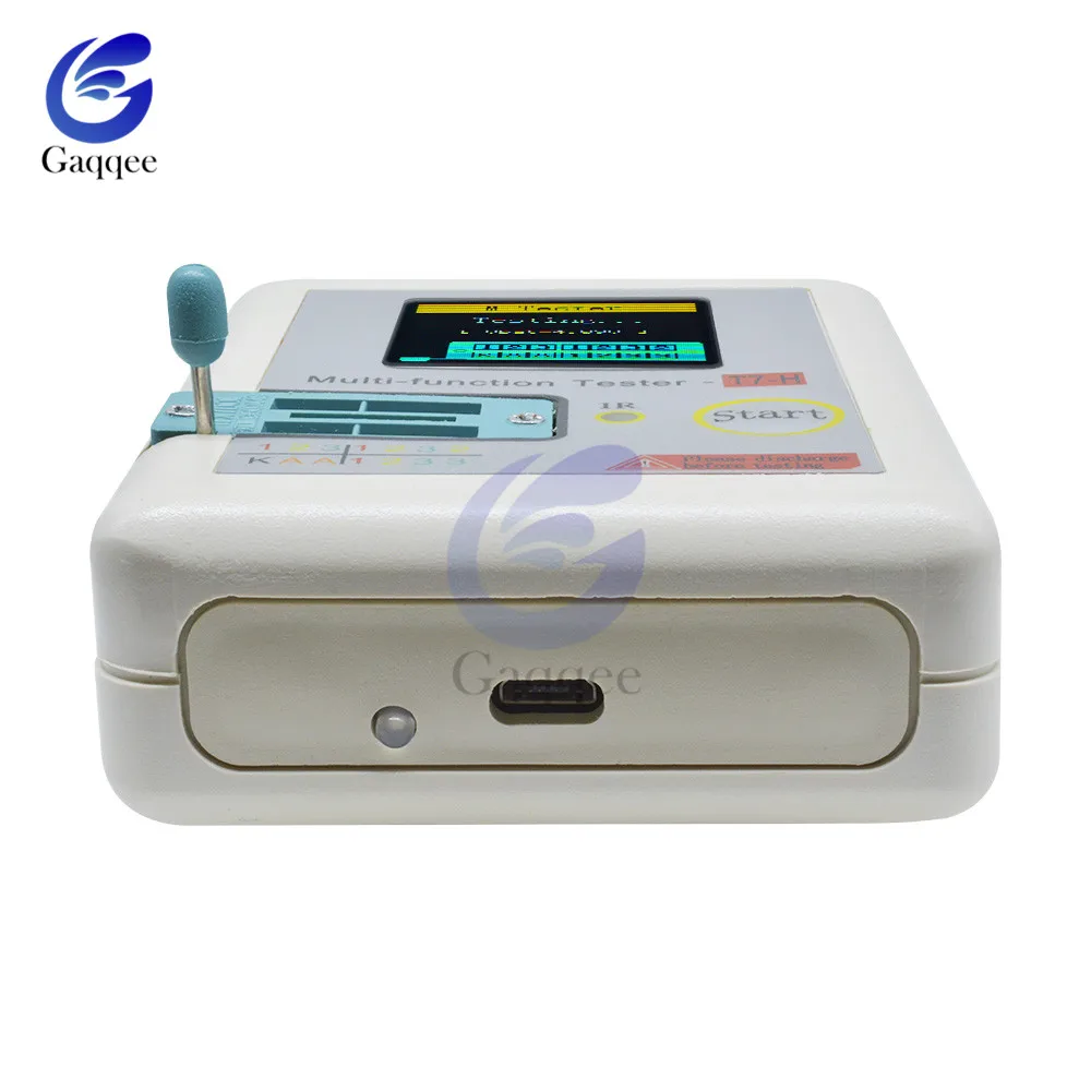 LCR-TC1/T7/TC-T7-H Транзистор тестер TFT Диод Триод измеритель емкости LCR ESR метр NPN PNP MOSFET ИК Многофункциональный тестер mul