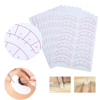 eye mapping stickers lash map under eye stickers eyelashes stickers for lash beginner training and practice 140 pcs 10 sheets