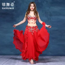 Wei dance, костюм для танца живота в этническом стиле, тренировочный костюм с кисточками на талии и цепочке на весну и лето