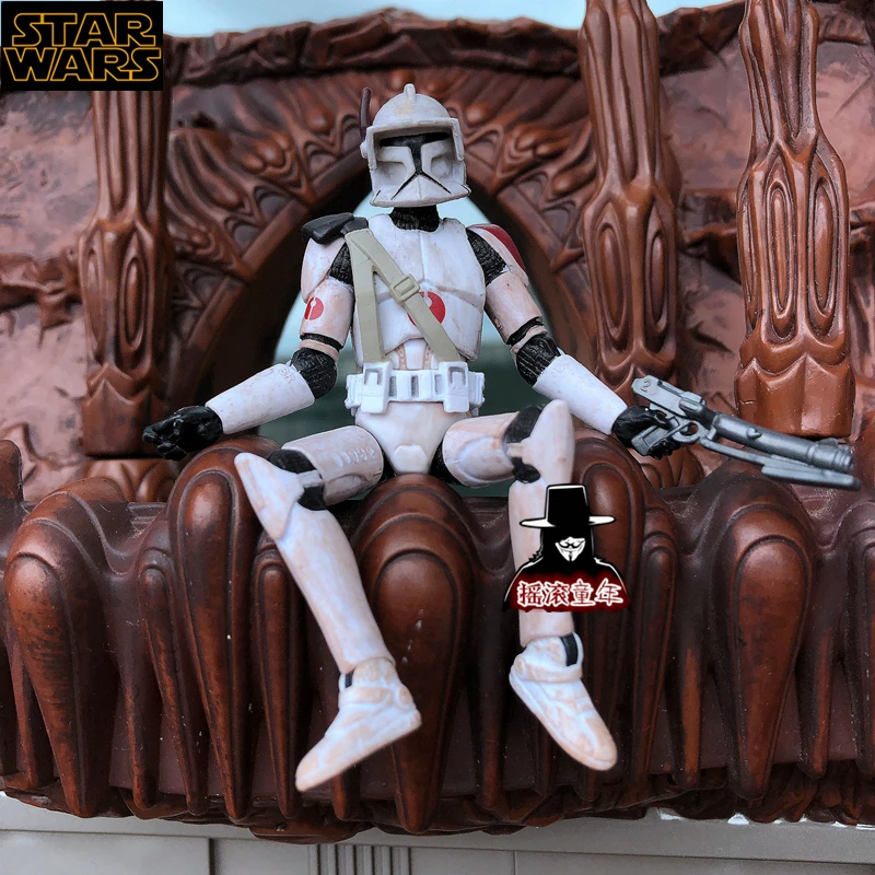 

Star Wars Action Figure Imperial Stormtrooper Commander Neyo Joints Movable 3.75-inches Model Ornaments Children Toys