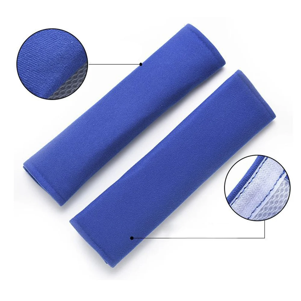 Чехлы на автомобильный ремень безопасности мягкие бархатные плечевые накладки